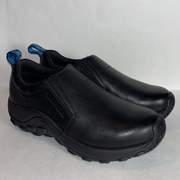 Merrell Men's Jungle Moc 2 Pro Slip-On Loafers Size 7 Black, traction soles - Picture 7 of 16